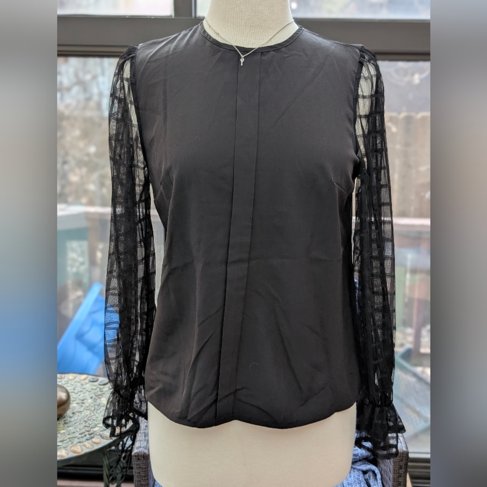 Black Long Sleeve Blouse